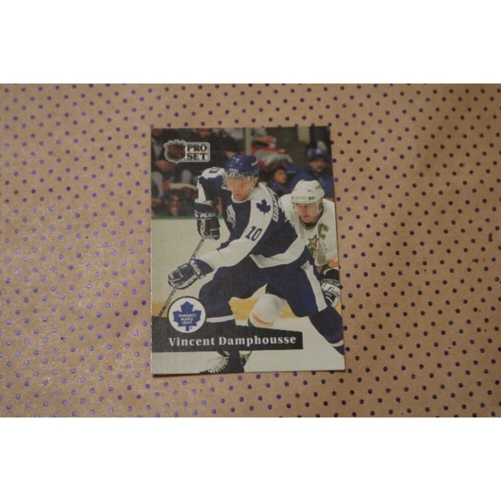 Vincent Damphousse #224 Hockey Card (1991)